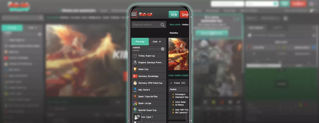 Bukmeyker şirkəti Pin Up Azərbaycan