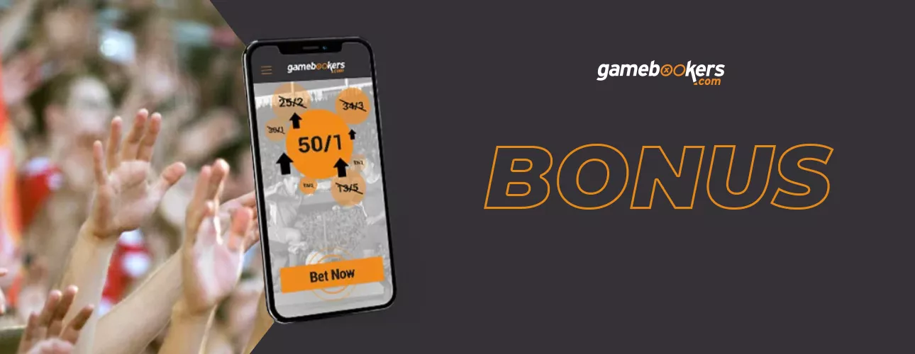 Gamebookers bonus
