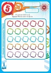 Qaydaları lotereya 5/36 Azərlotereya