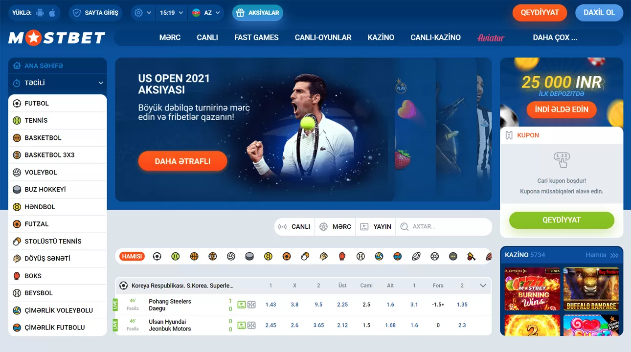 Mostbet haqqinda melumat