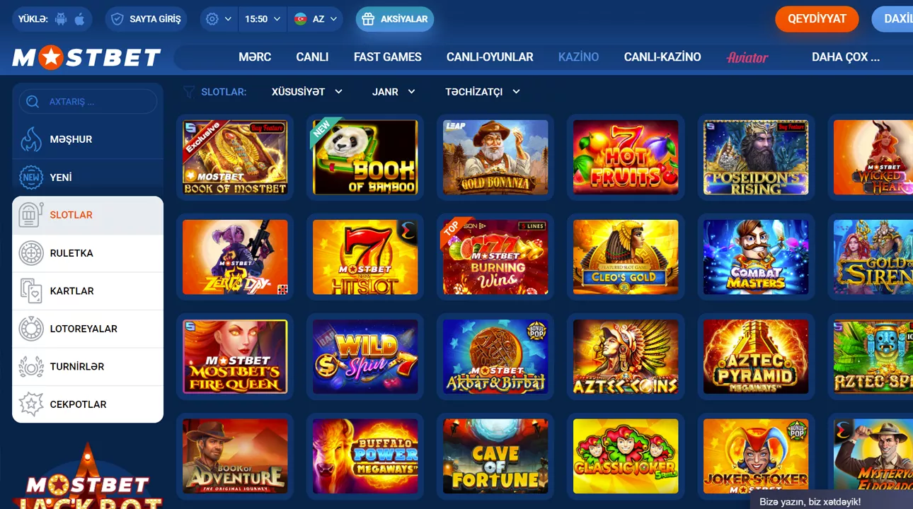 Mostbet Slots