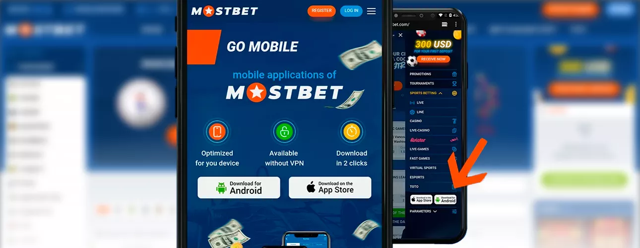 Mostbet mobil versiyası və ya Android və iOS üçün proqram