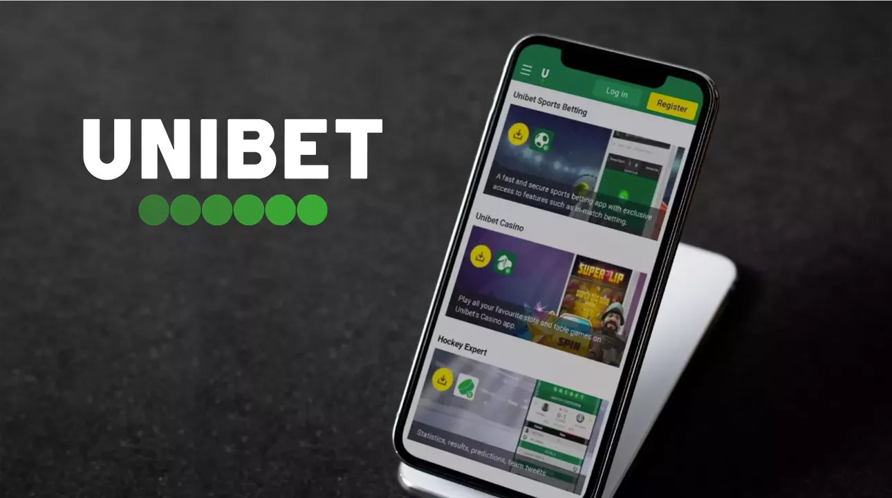 Unibet bukmeker kontorunun mobil versiyası